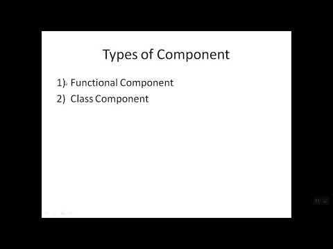 Types of Component in React Native