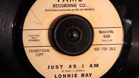LONNIE RAY -  JUST AS I AM