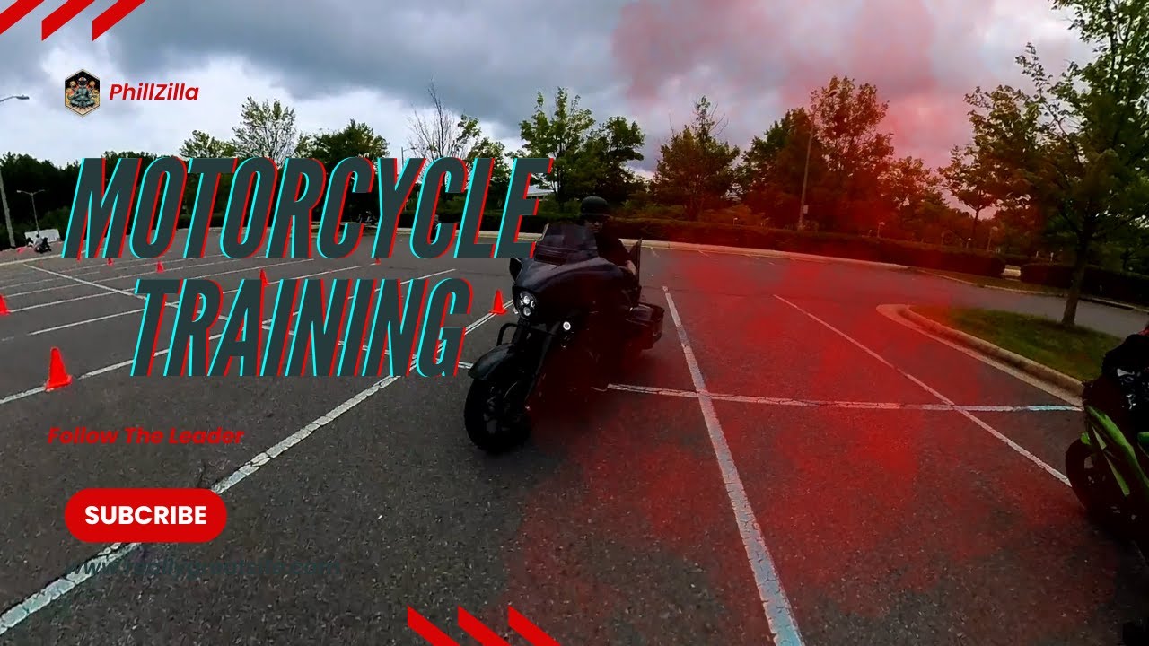 Motorcycle Training: Offset Cone Weaves. - YouTube