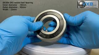 Radial Ball Bearing vs Taper Roller Bearing S6308-2RS vs 32208 Comparison 40mm ID/Bore