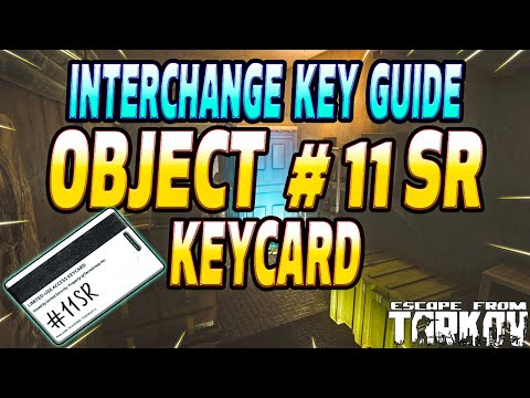Object 11SR Keycard - Key Guide - Escape From Tarkov