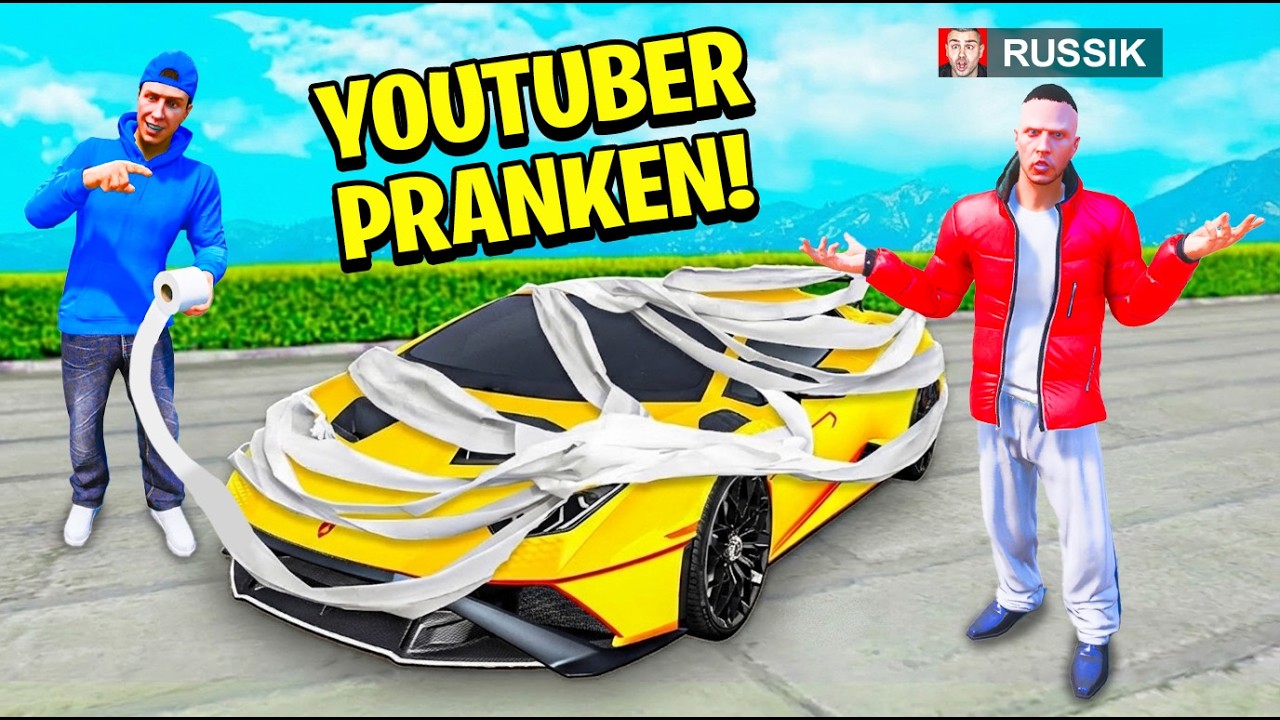 7 WEGE UM *YOUTUBER* ZU PRANKEN!😂 in GTA 5
