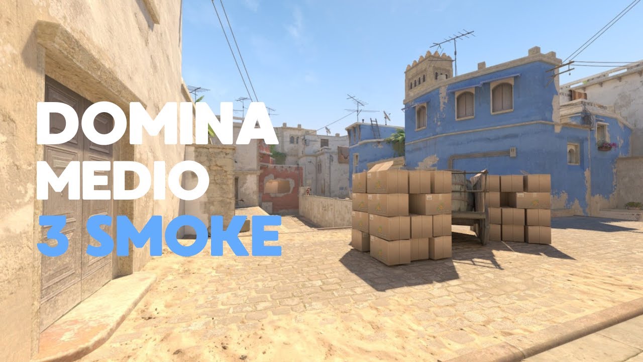 CS2 Mirage - 3 SMOKE MID 