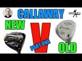 NEW VERSUS OLD PART ONE: CALLAWAY GREAT BIG BERTHA DRIVER TAKES ON CALLAWAY ROGUE ST MAX DRIVER