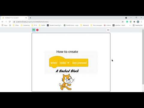 How to Create Hacked Block in Scratch