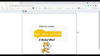 How to Create Hacked Block in Scratch