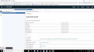 Static app deployment on IBM cloud