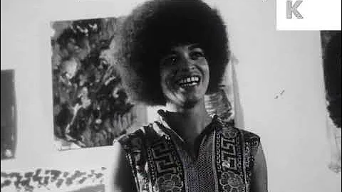 Angela Davis Lecture, Malcolm X Centre, 1969 Calif...