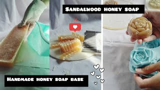Sandalwood Honey Soap Melt And Pour Soap Making