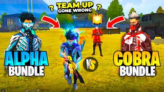 Legendary Cobra Bundle Vs New Alpha Flameborn Team Up Gone Wrong - Garena Free Fire