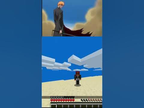 БЛИЧ;МЕЧ ИЧИГО КУРАСАКИ-ЗАНГЕЦУ БАНКАЙ В МАЙНКРАФТЕ#shorts#minecraft # ...