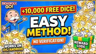 Monopoly GO Free Dice Links 2026 🎲 How to Get Free Dice in Monopoly GO (FAST &amp; EASY)