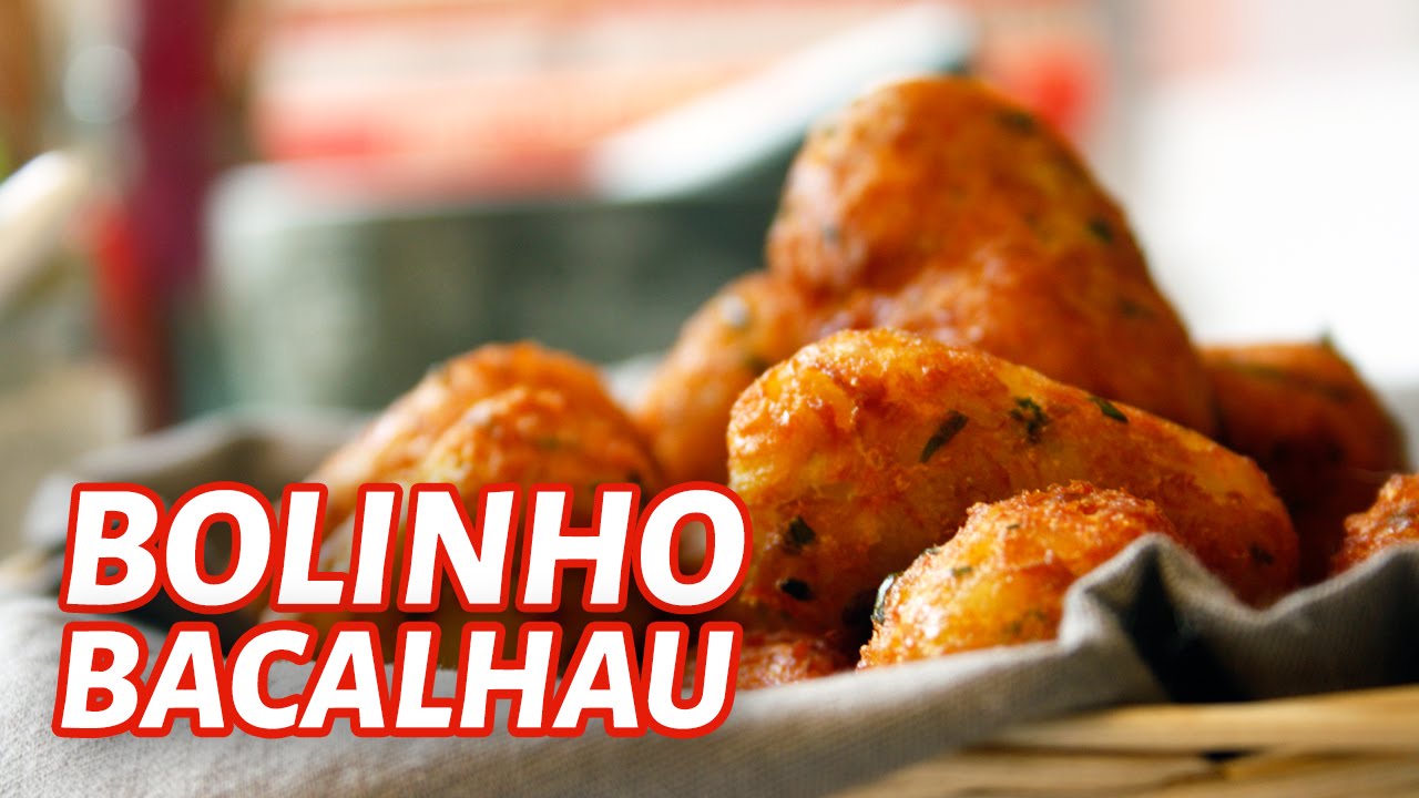 Como fazer Bolinho de bacalhau com molho tártaro YouTube