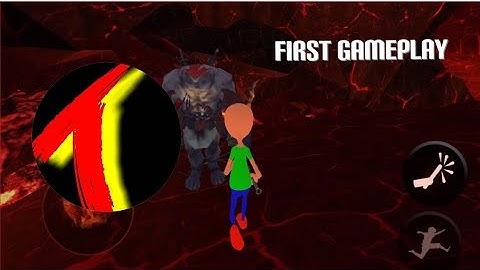 Baldi Basics LAVA Runner Game || Walkthrough|| Level 1to 10||