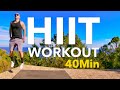 Hiit 40 minutes no repeat  full body workout  tabata 4010