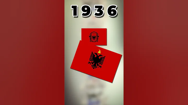 Evolution Of The Flags Of Albania