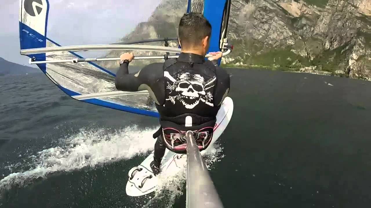 GoPro Windsurfing Harness Mount Lago di Garda YouTube