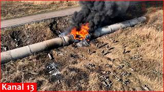 Ukrainian pilots struck Russian occupiers in drainage pipe; ammunition depot was annihilated