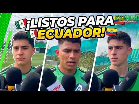Selección mexicana, listos para enfrentar a Ecuador | Estadio Deportes
