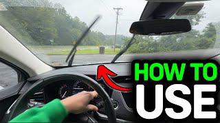 How To Use Windshield Wipers On Cadillac - All You NEED To Know!