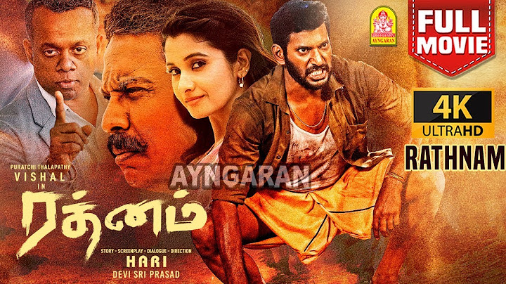 Rathnam | 4K Action Full Movie - In Hindi | Vishal | Hari | Priya Bhavani Shankar | Samuthirakani
