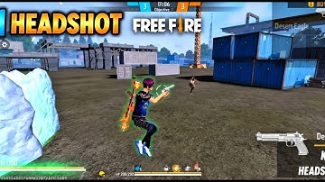 🔥 1v1 Headshot Battle With Desert Eagle 😱 | Free Fire Max Intense Fight | Red Number Only 💥 #ff 