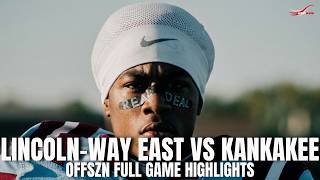 LINCOLN-WAY EAST VS KANKAKEE | LINCOLN-WAY EAST IS 2-0! | HIGH SCHOOL FOOTBALL