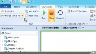 Aspen HYSYS Dynamic Compressor Surge