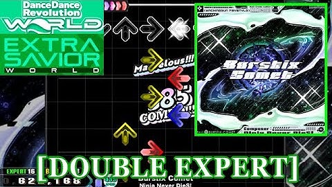 【DDR WORLD】 Burstix Comet / Ninja Never DieS! [DOUBLE EXPERT] 譜面確認+Clap