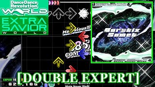 【DDR WORLD】 Burstix Comet / Ninja Never DieS! [DOUBLE EXPERT] 譜面確認+Clap