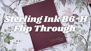 2026 Sterling Ink Common Planner (B6-H) - Layout Tour