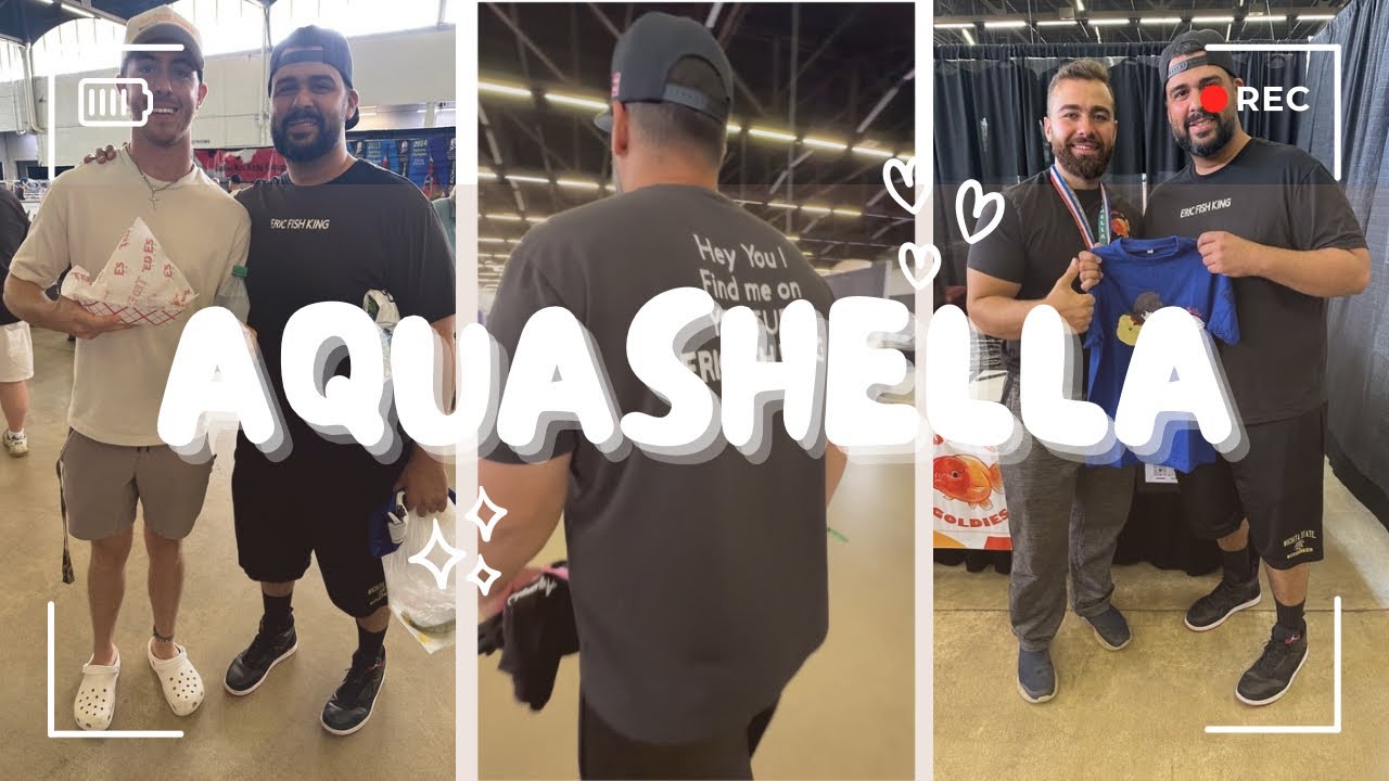 Walk with me! AQUASHELLA Dallas 2025! NBA Players/ Brenten *FINATIC* Lukes Goldie’s