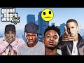 Rappers Near-Death Experiences Recreated in GTA 5 (50 Cent, Megan thee Stallion, Eminem)