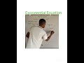 Bello The Maths Doctor( Exponential Equation)#youtube#short#maths #exponentialequation#trending