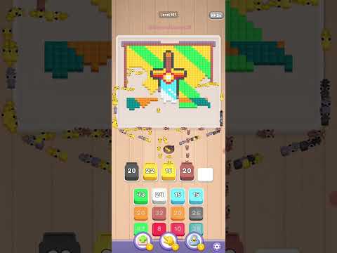 Food Hunt:Pixel Puzzle Level 107 walkthrough preview