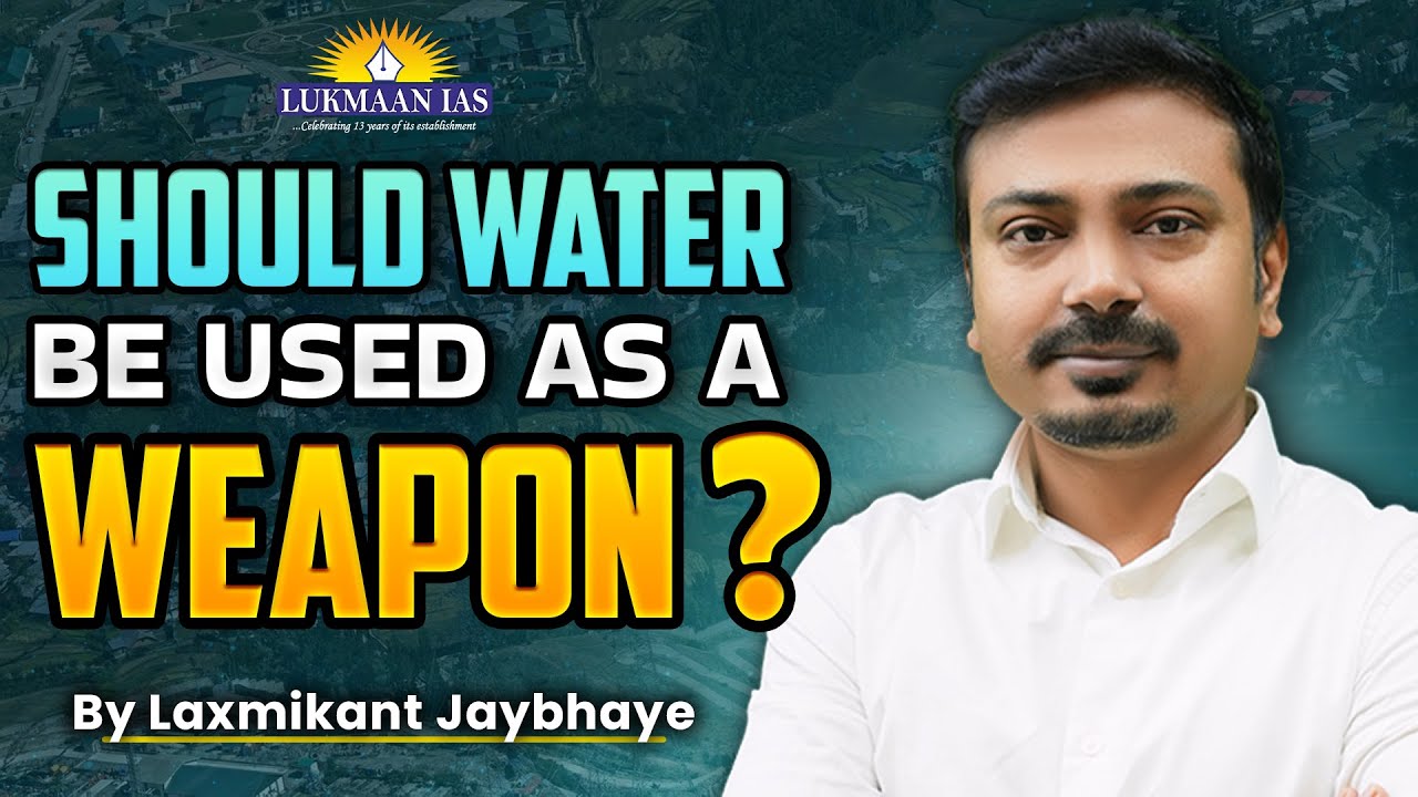 Should water be used as a weapon?