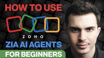 NEW! Zoho Zia AI Agent Studio FULL Overview & Tutorial for Beginners (2025)