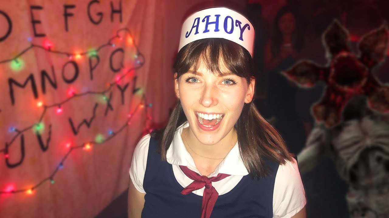 I threw a Stranger Things themed party!