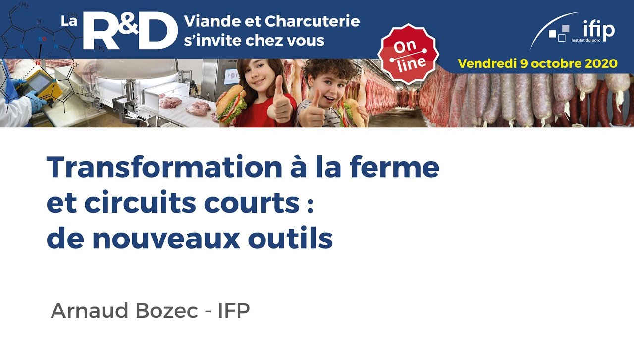 Transformation à la ferme et circuits courts : de nouveaux outils