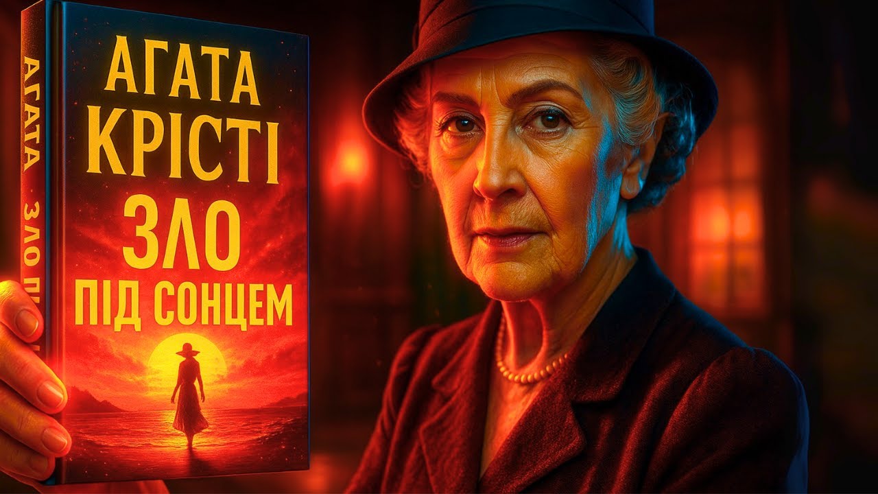 🎧 АГАТА КРІСТІ — «ЗЛО ПІД СОНЦЕМ» | Повна аудіокнига українською | Слухати на ніч | solovey