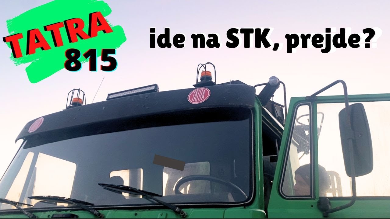 Tatra 815 ide na STK,  prejde?