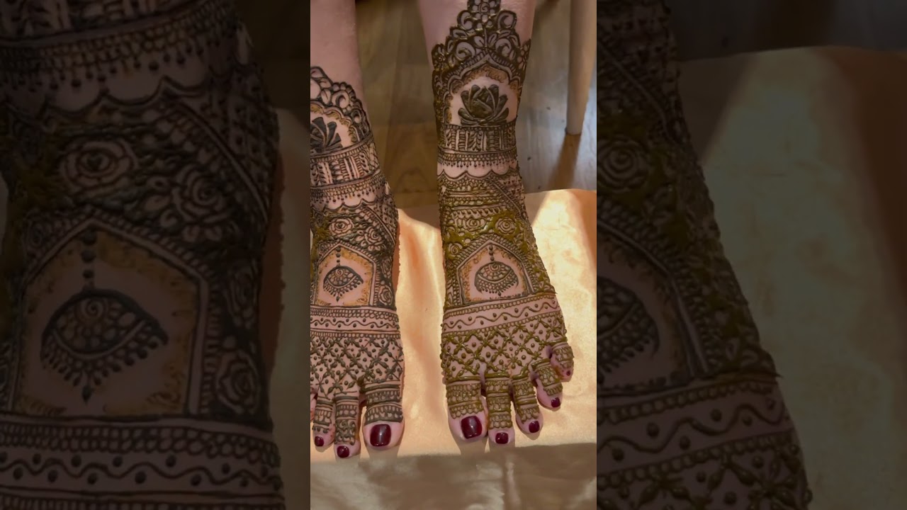 Bridal work on my client 💕💕 