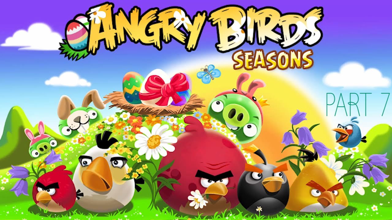 Český let's play na hru Angry Birds Seasons part 7: Twitter úrovně