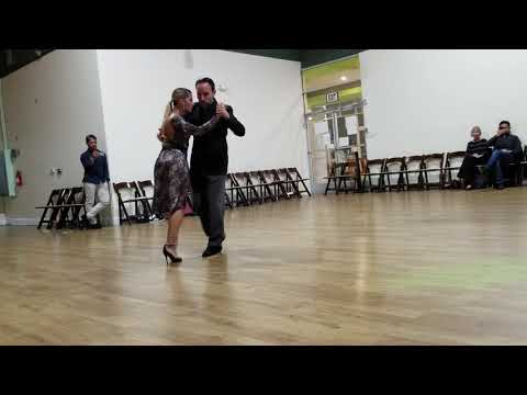 Analia Centurion and Jeremias fors @ Silicon Valley Milonga Night on September 20, 2018