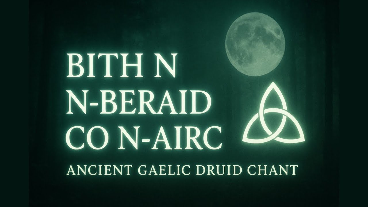 Ancient Celtic Chant Awaken Strength & Divine Light with this Druid Affirmation