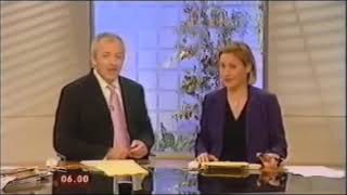 BBC Breakfast opening - Jeremy's mistake (Tuesday 16th October 2001)