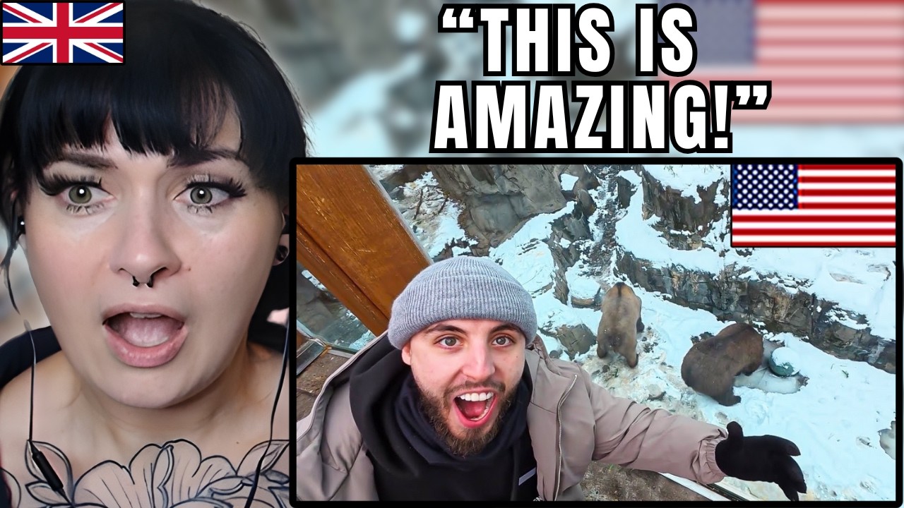 British Girl Reacts to a Brit Visiting the USA for the First Time ...