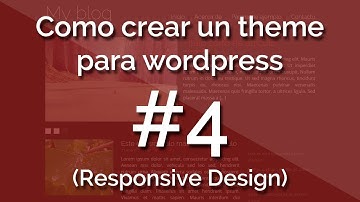 [Curso] Como crear un theme para wordpress (con Responsive Design) 4. Diseño del Footer