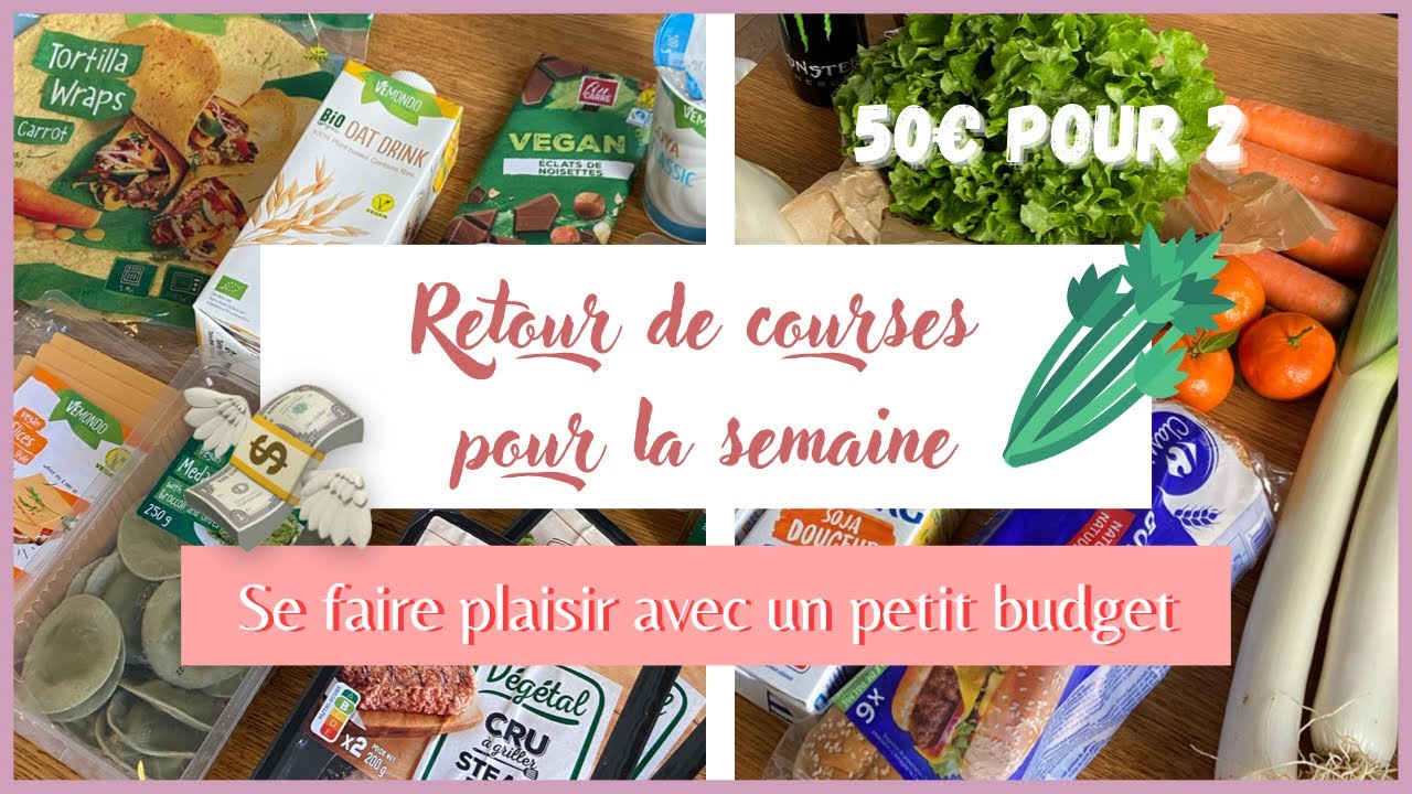Retour de Courses | LIDL et Carrefour (48€ pour deux)