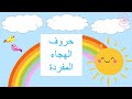 حروف الهجاء المفردة قاعدة نورانية